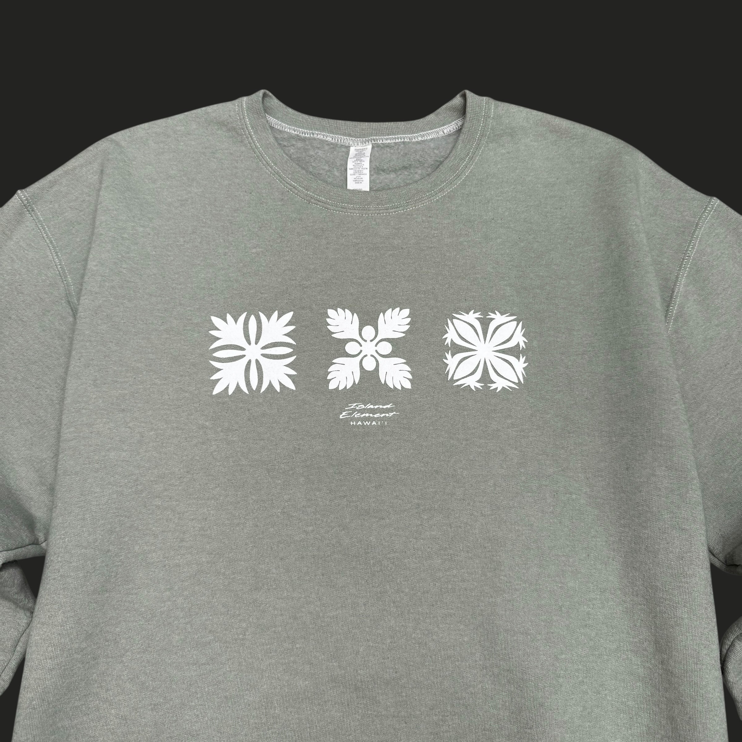 Quilt Trio | Puff Ink Crewneck
