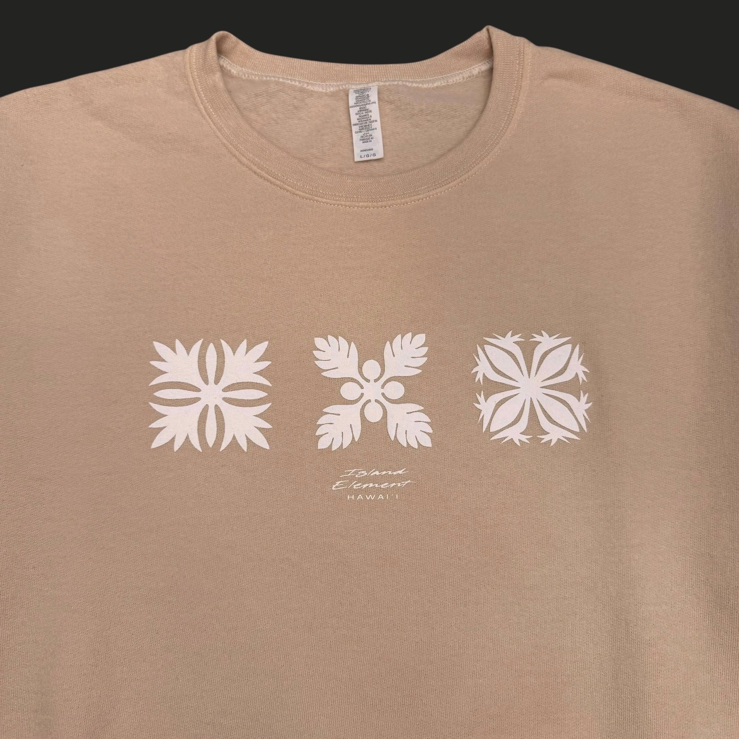 Quilt Trio | Puff Ink Crewneck