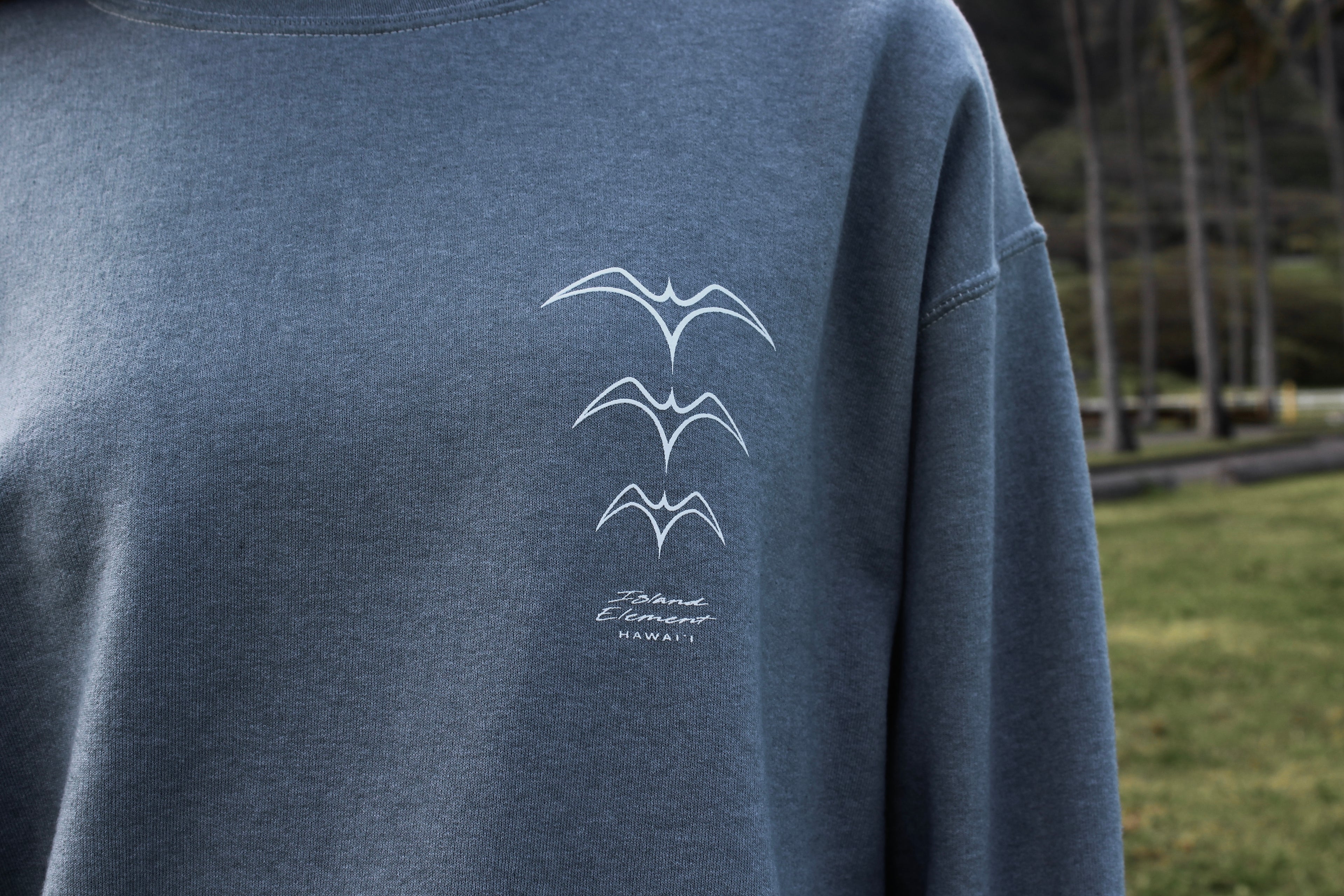 'Iwa Flight | Puff Ink Crewneck