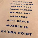 North Shore Line Up | Puff Ink Crewneck