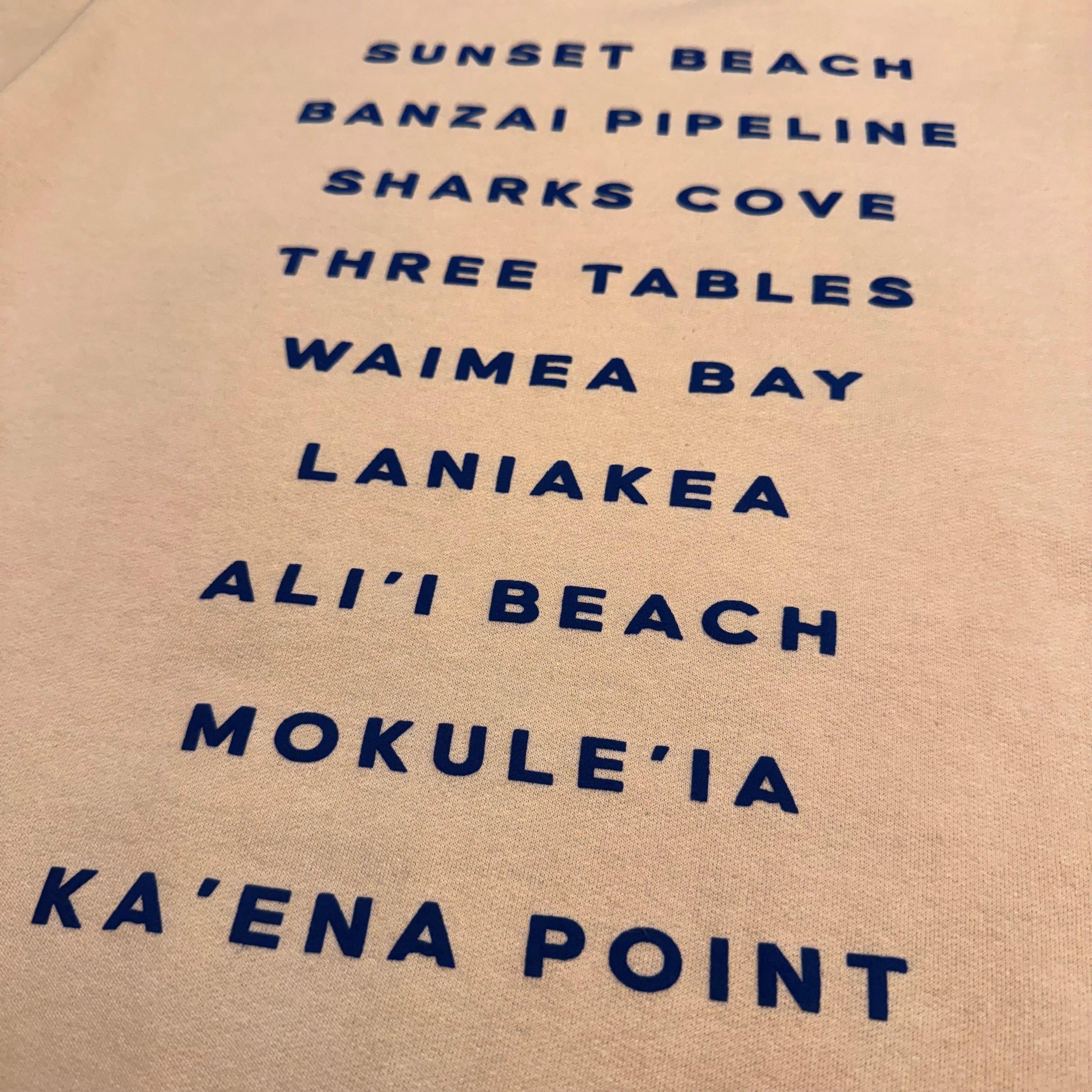 North Shore Line Up | Puff Ink Crewneck