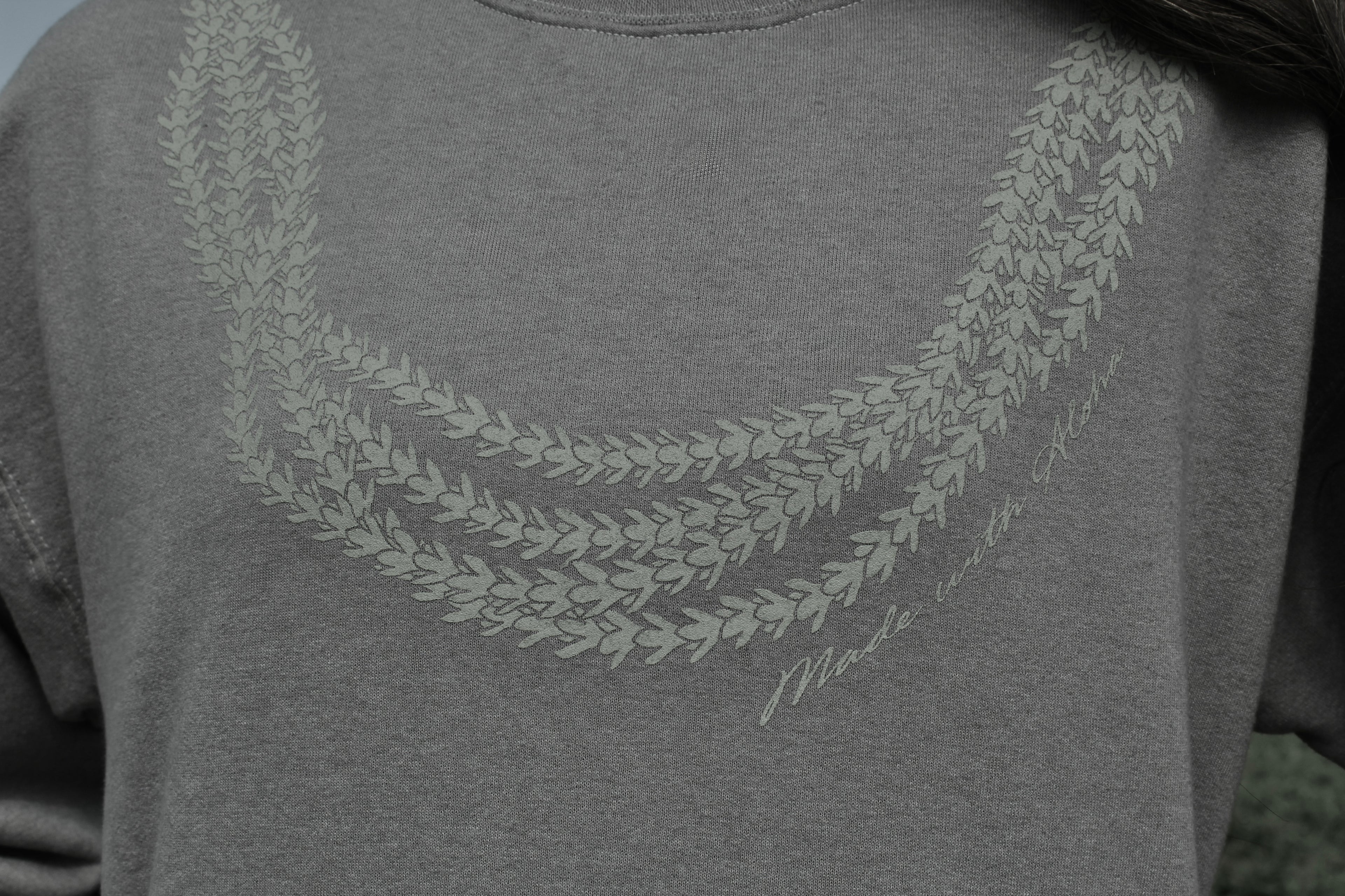 Made with Aloha Pakalana Lei | Crewneck