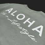 Aloha Is a Lifestyle | Puff Ink Crewneck
