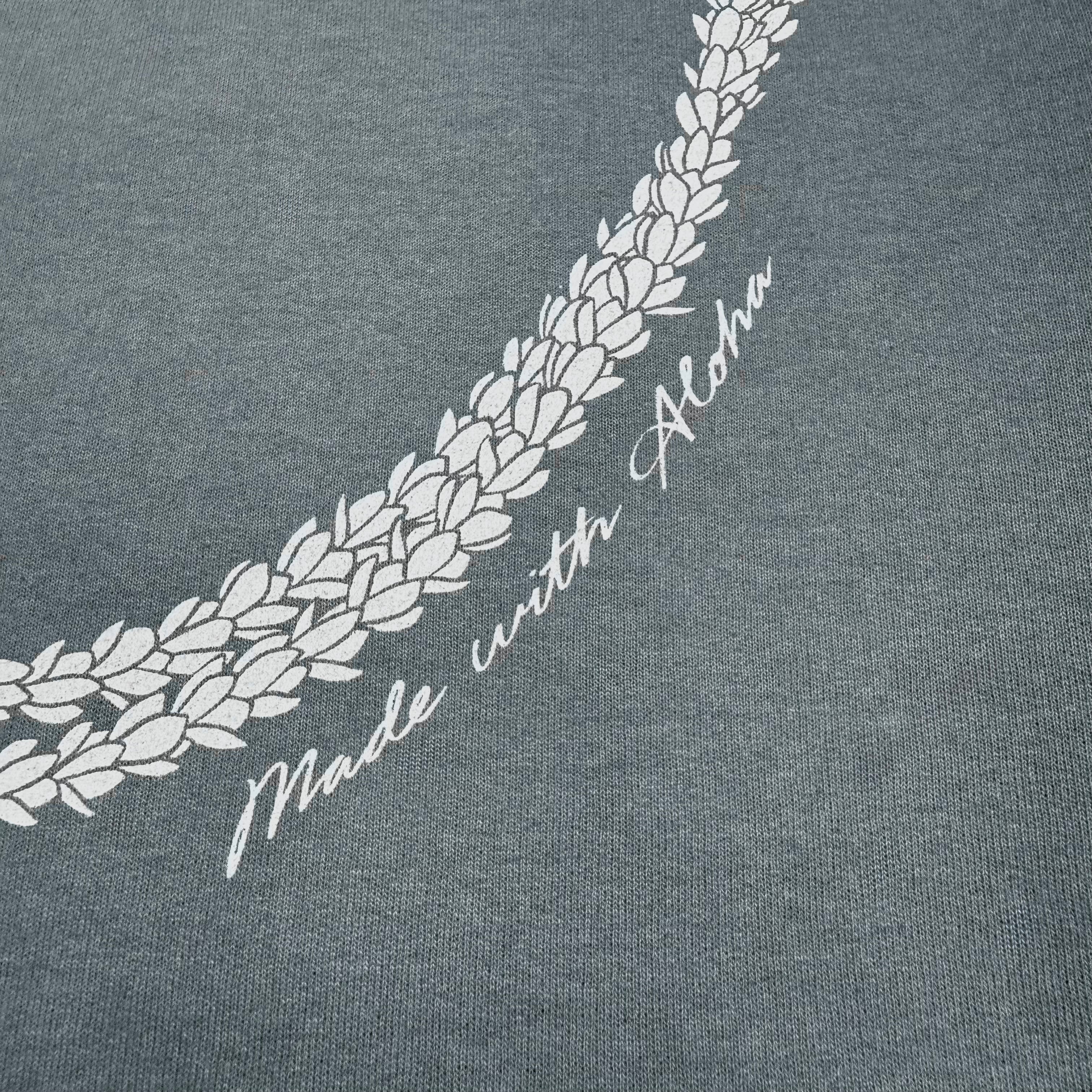 Made with Aloha Pikake Lei | Puff Ink Crewneck