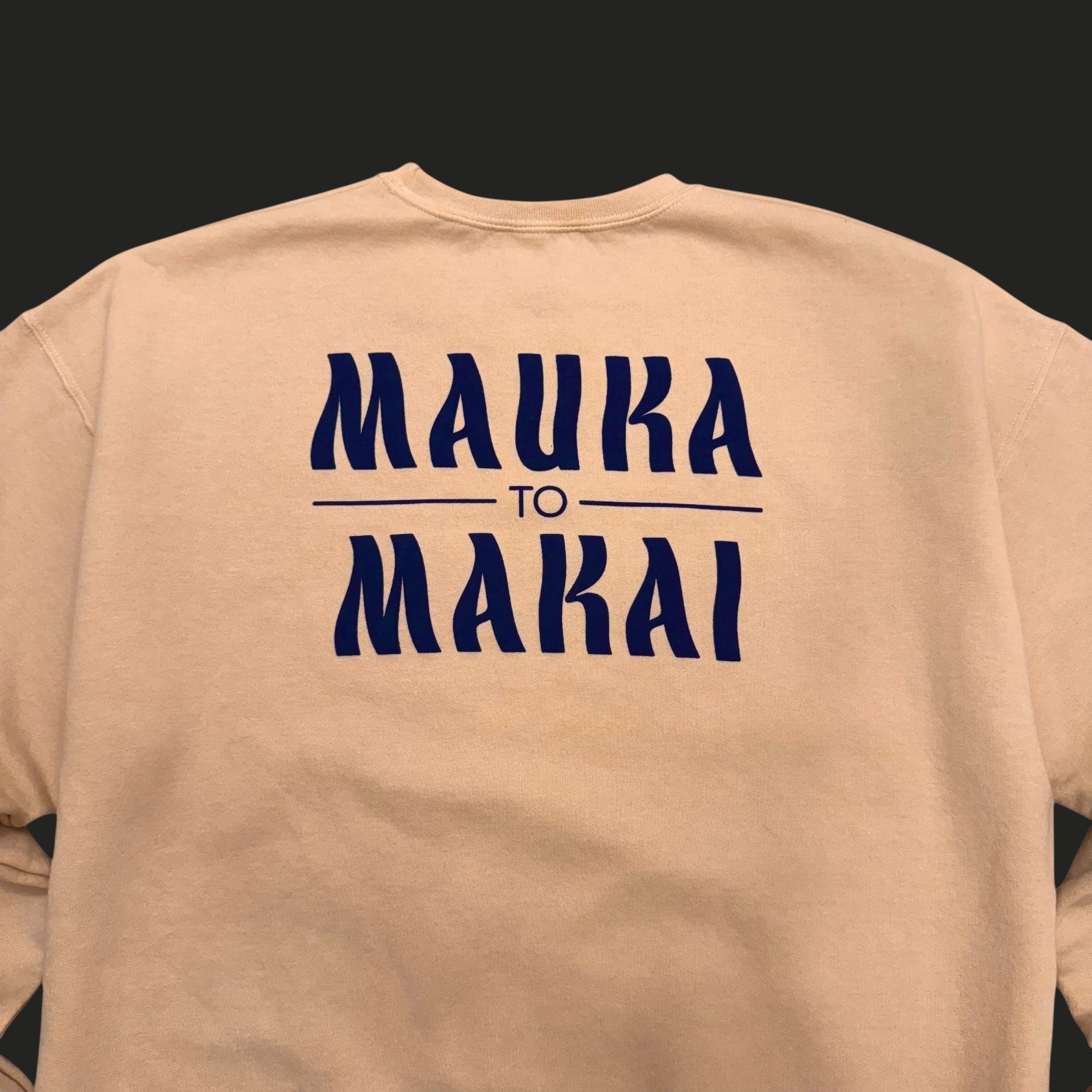 Mauka to Makai | Puff Ink Crewneck