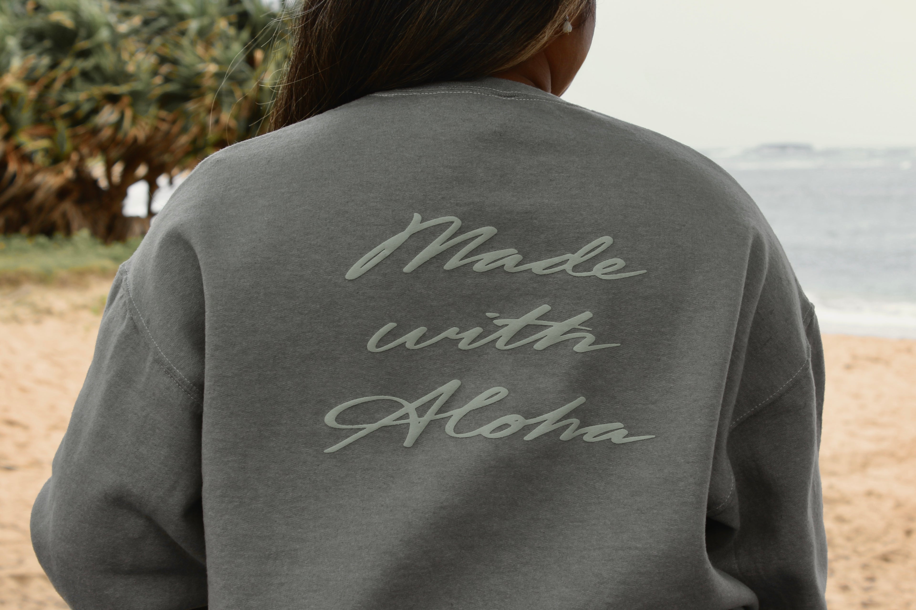 Made with Aloha Pakalana Lei | Crewneck
