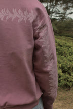 Wrapped in Plumeria | Crewneck