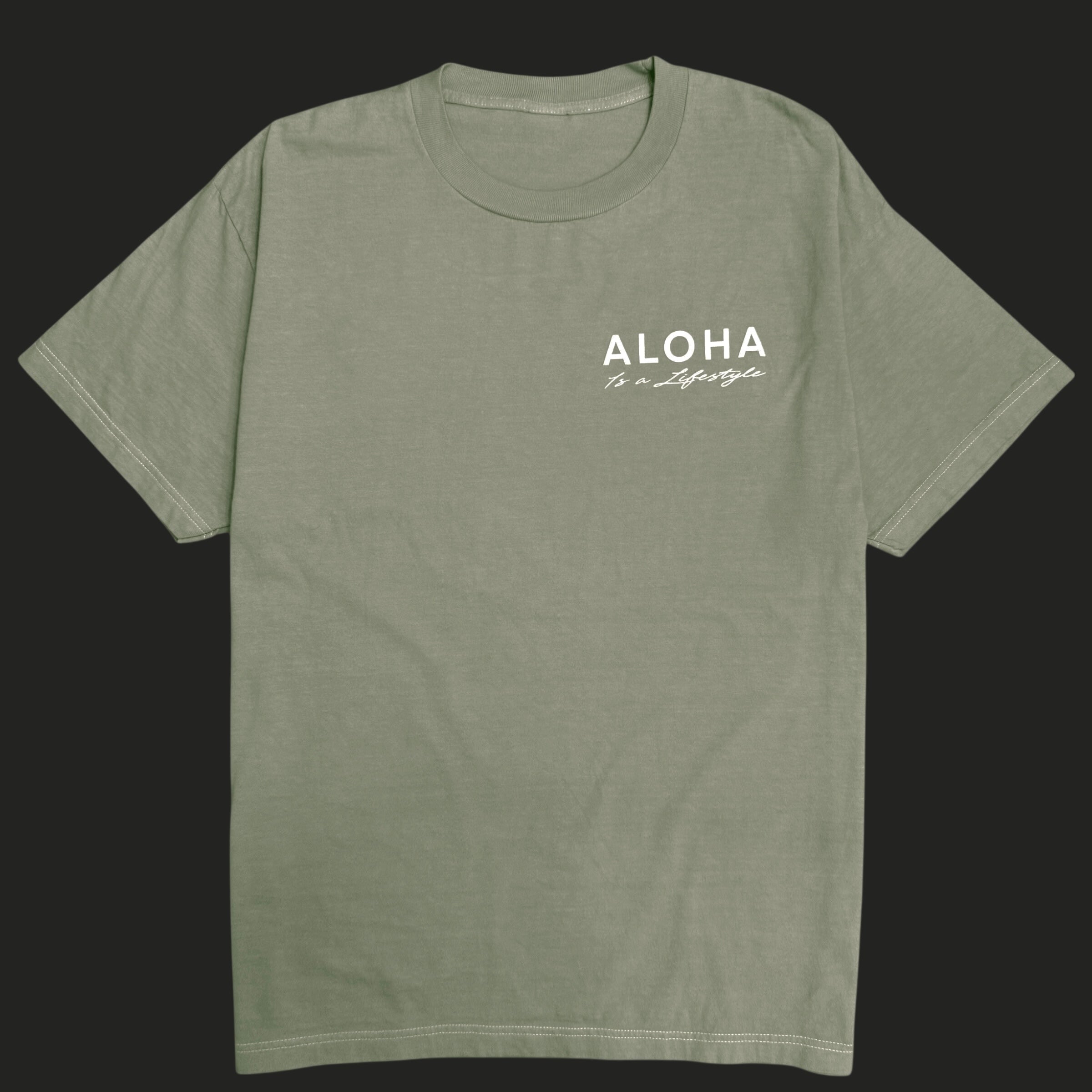 Aloha Is a Lifestyle | Puff Ink Heavyweight Tee