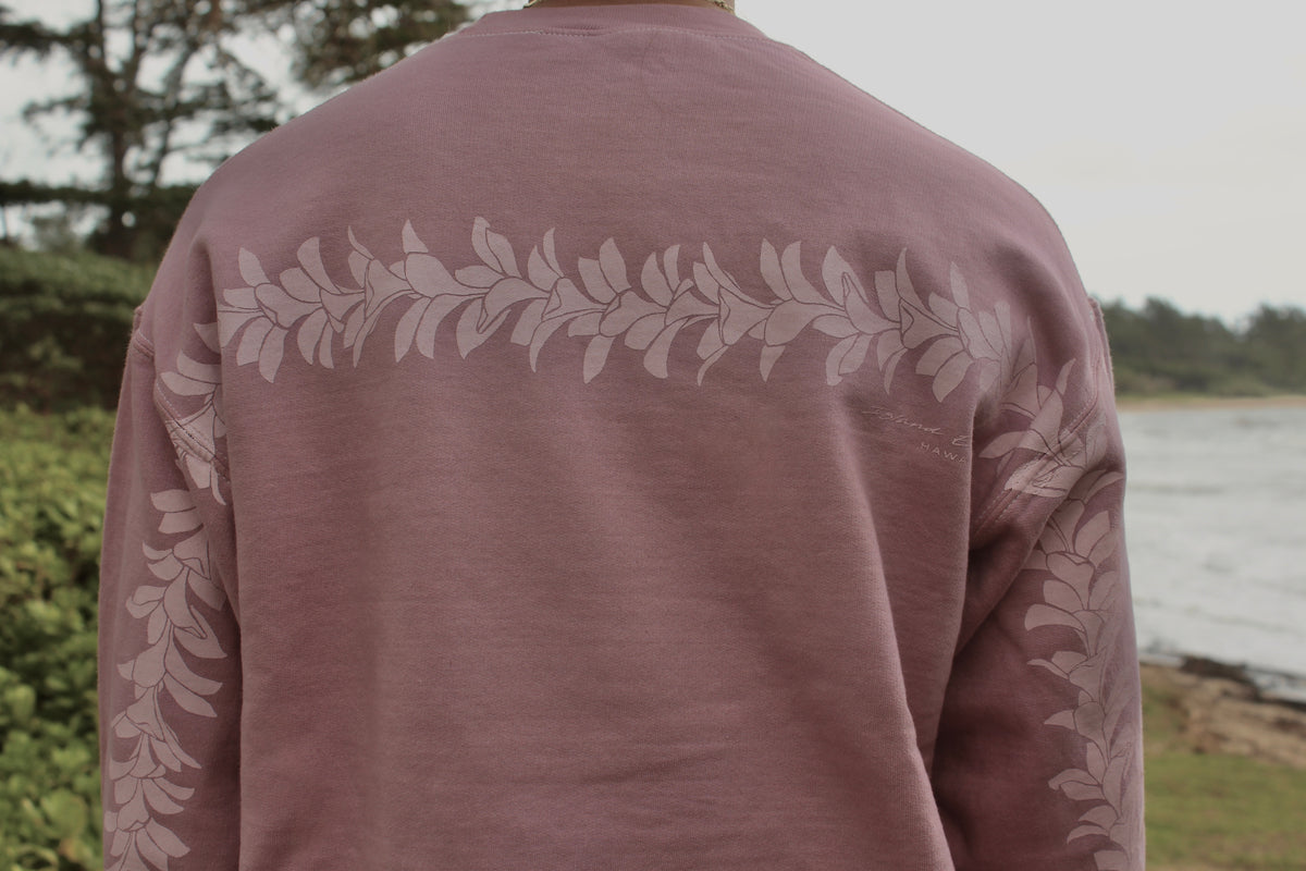 Wrapped in Plumeria | Crewneck