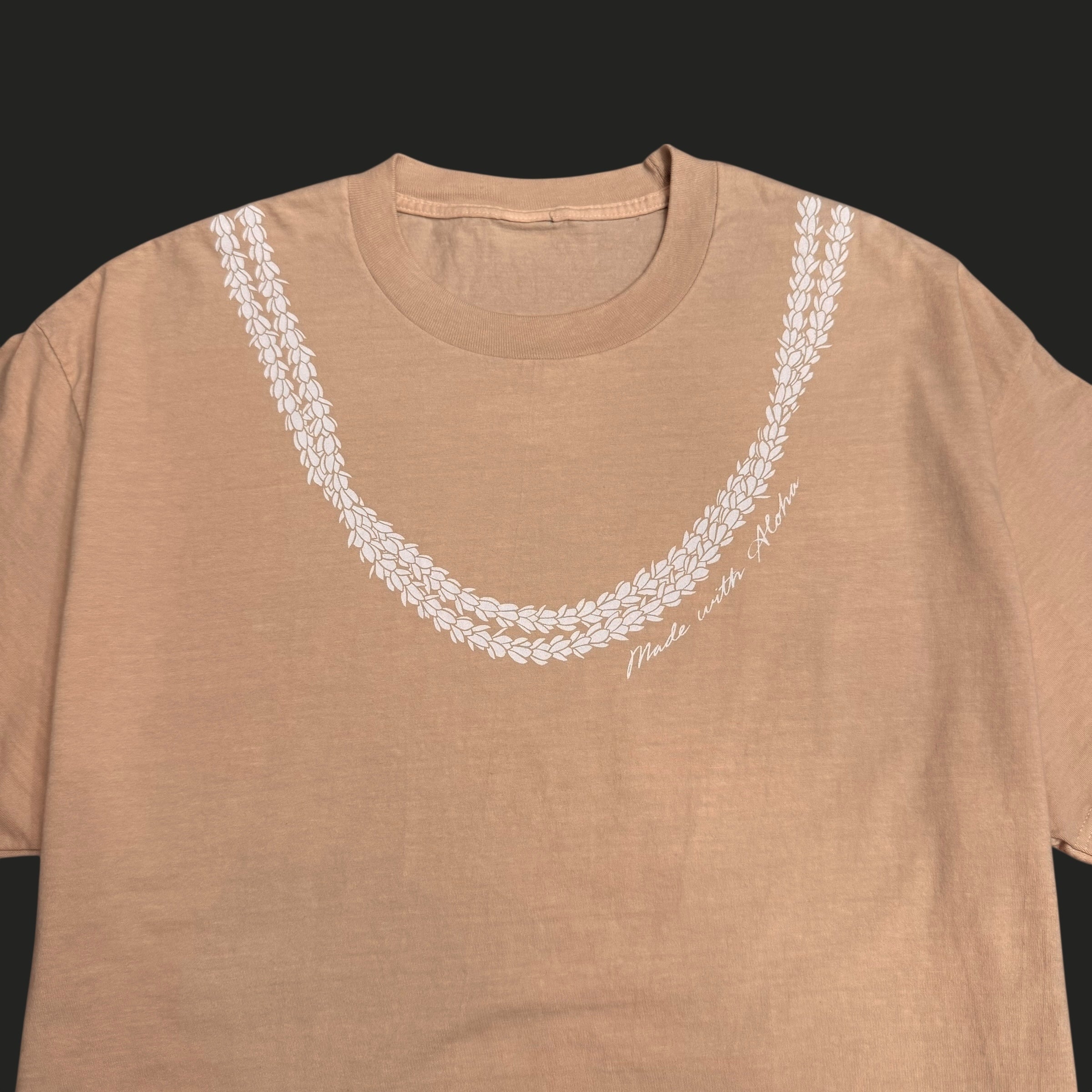 Made with Aloha Pikake Lei | Heavyweight Tee