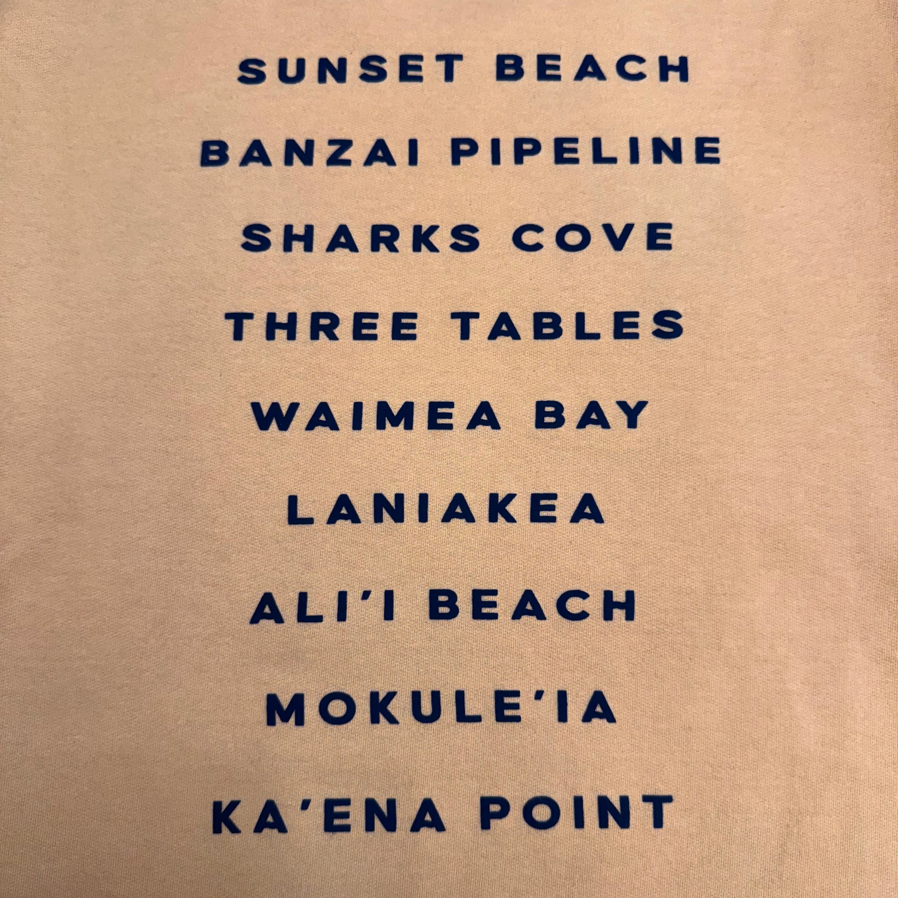 North Shore Line Up | Puff Ink Crewneck