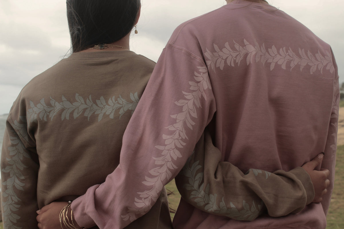 Wrapped in Plumeria | Crewneck
