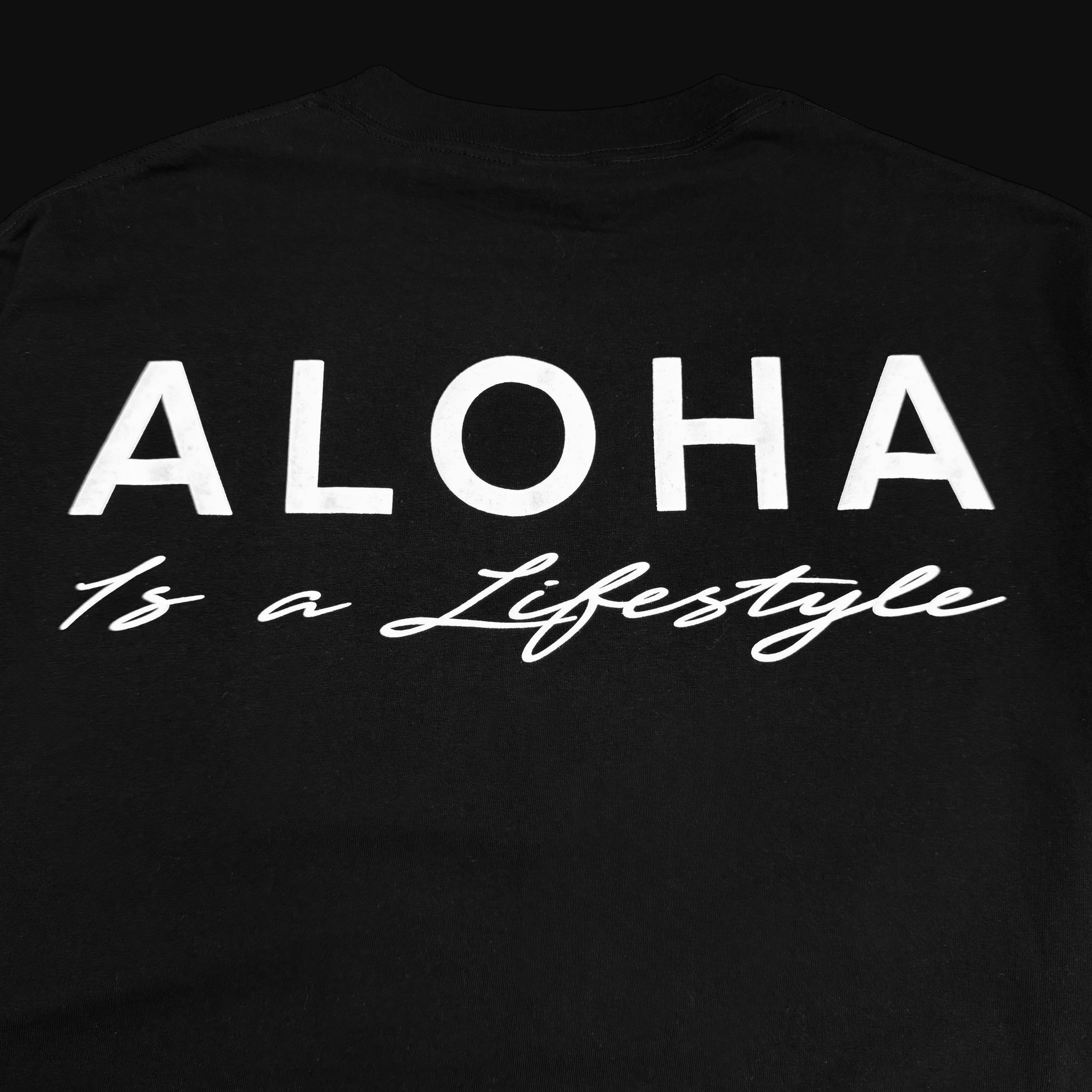 Aloha Is a Lifestyle | Puff Ink Heavyweight Tee