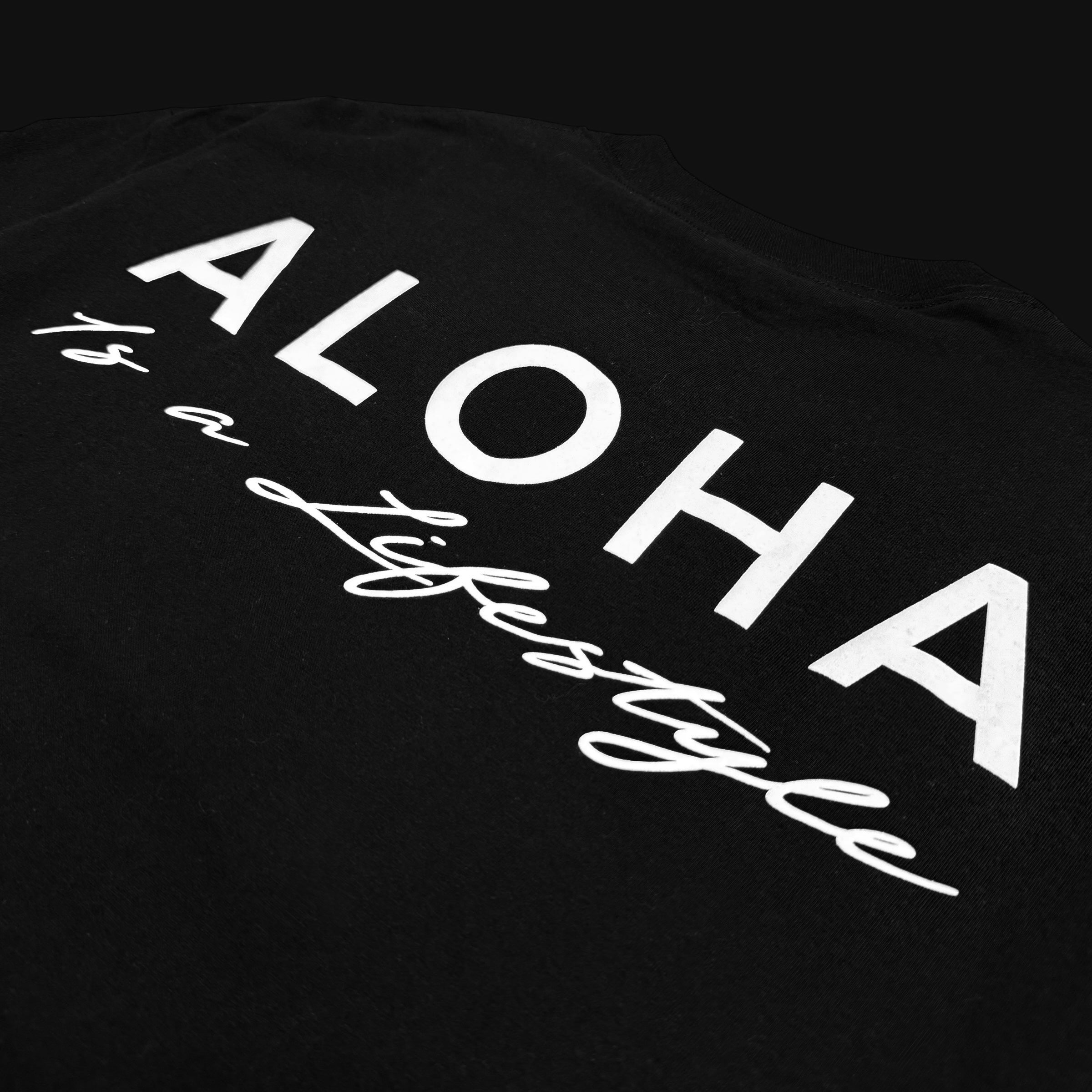 Aloha Is a Lifestyle | Puff Ink Heavyweight Tee