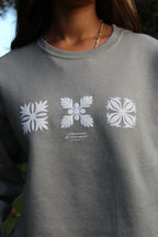 Quilt Trio | Puff Ink Crewneck