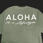 Aloha Is a Lifestyle | Puff Ink Heavyweight Tee