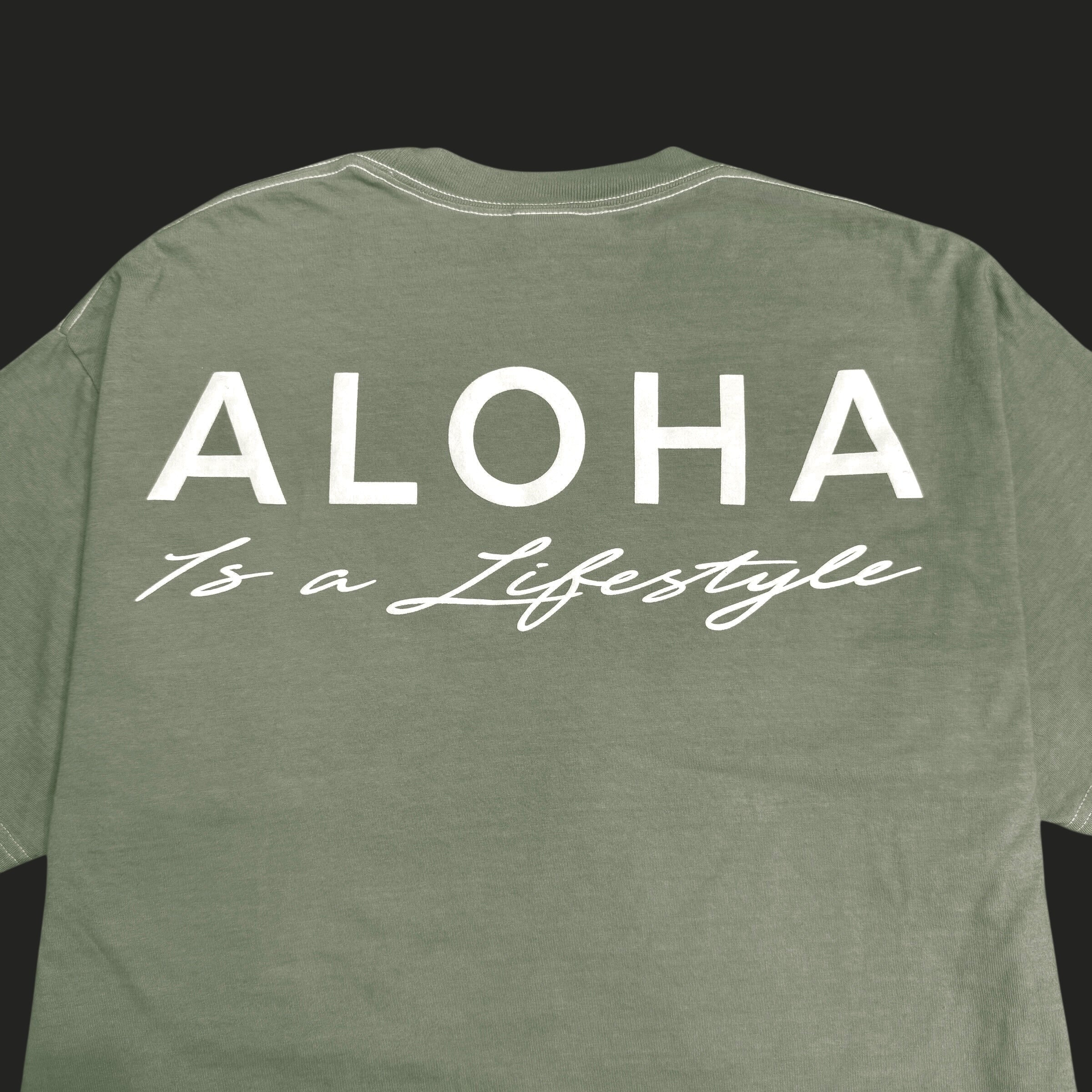 Aloha Is a Lifestyle | Puff Ink Heavyweight Tee