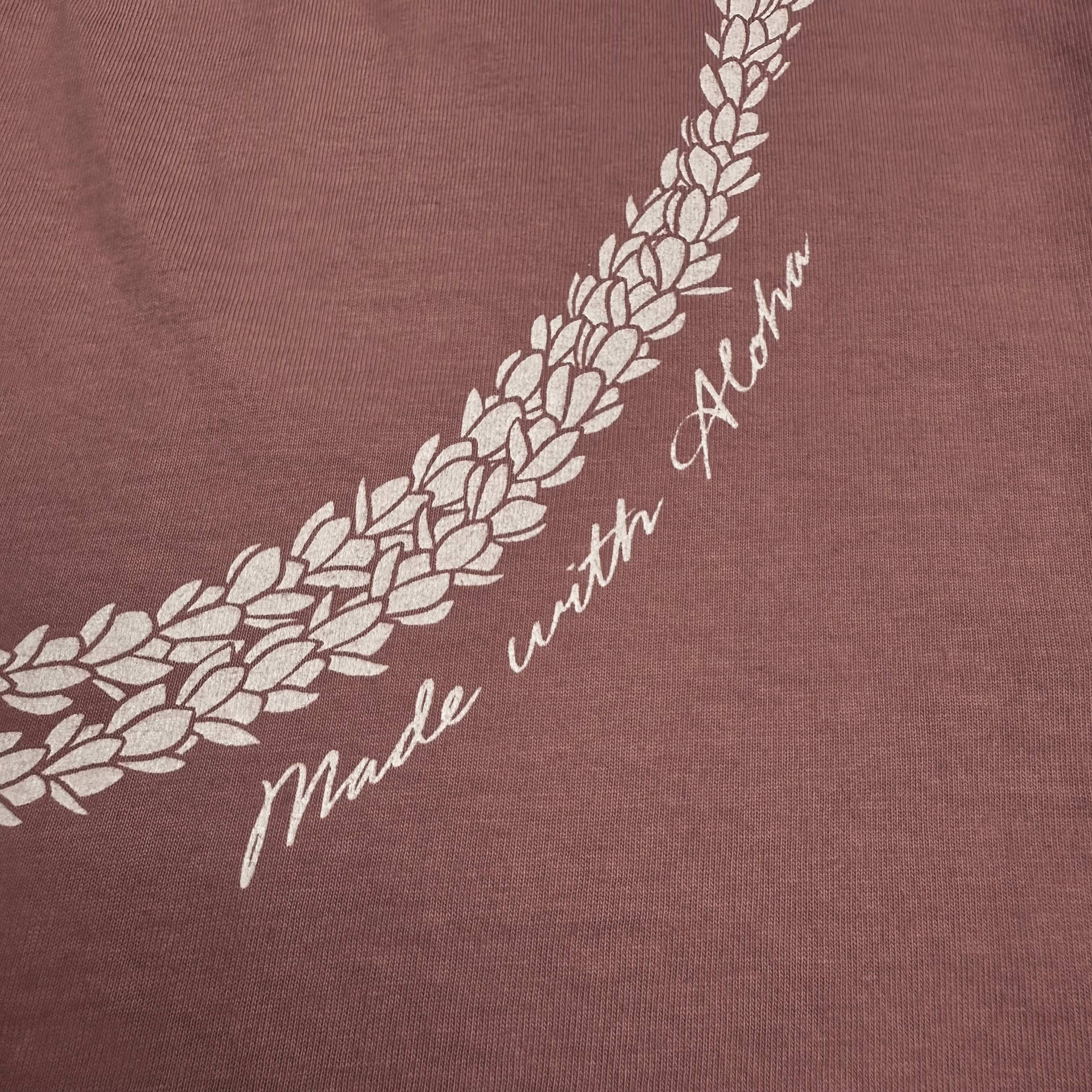 Made with Aloha Pikake Lei | Heavyweight Tee