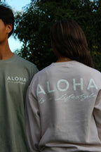 Aloha Is a Lifestyle | Puff Ink Crewneck