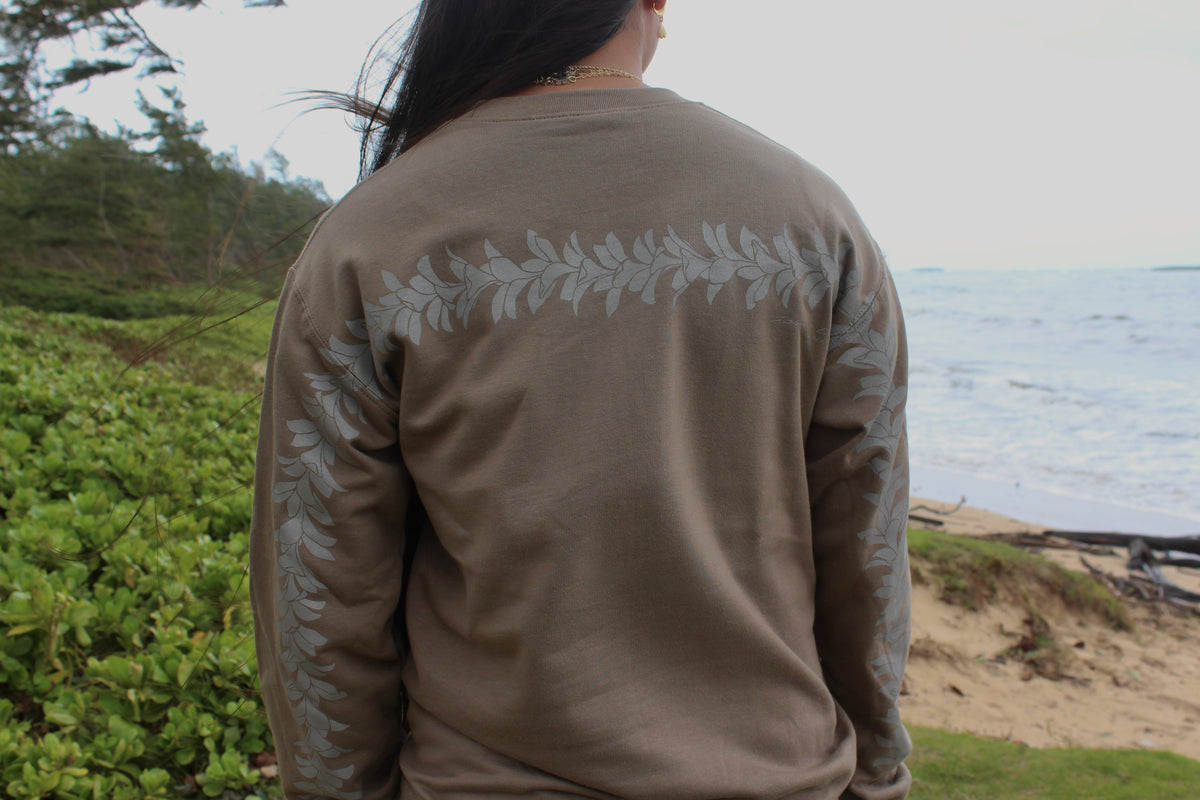 Wrapped in Plumeria | Crewneck