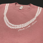 Made with Aloha Pikake Lei | Puff Ink Crewneck