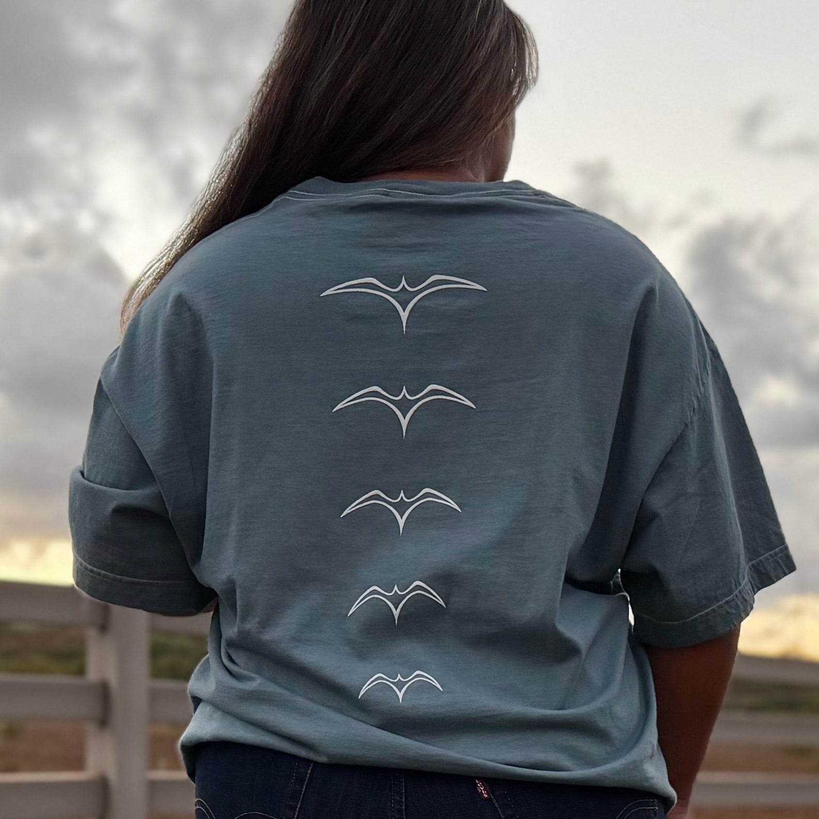 'Iwa Flight | Puff Ink Heavyweight Tee