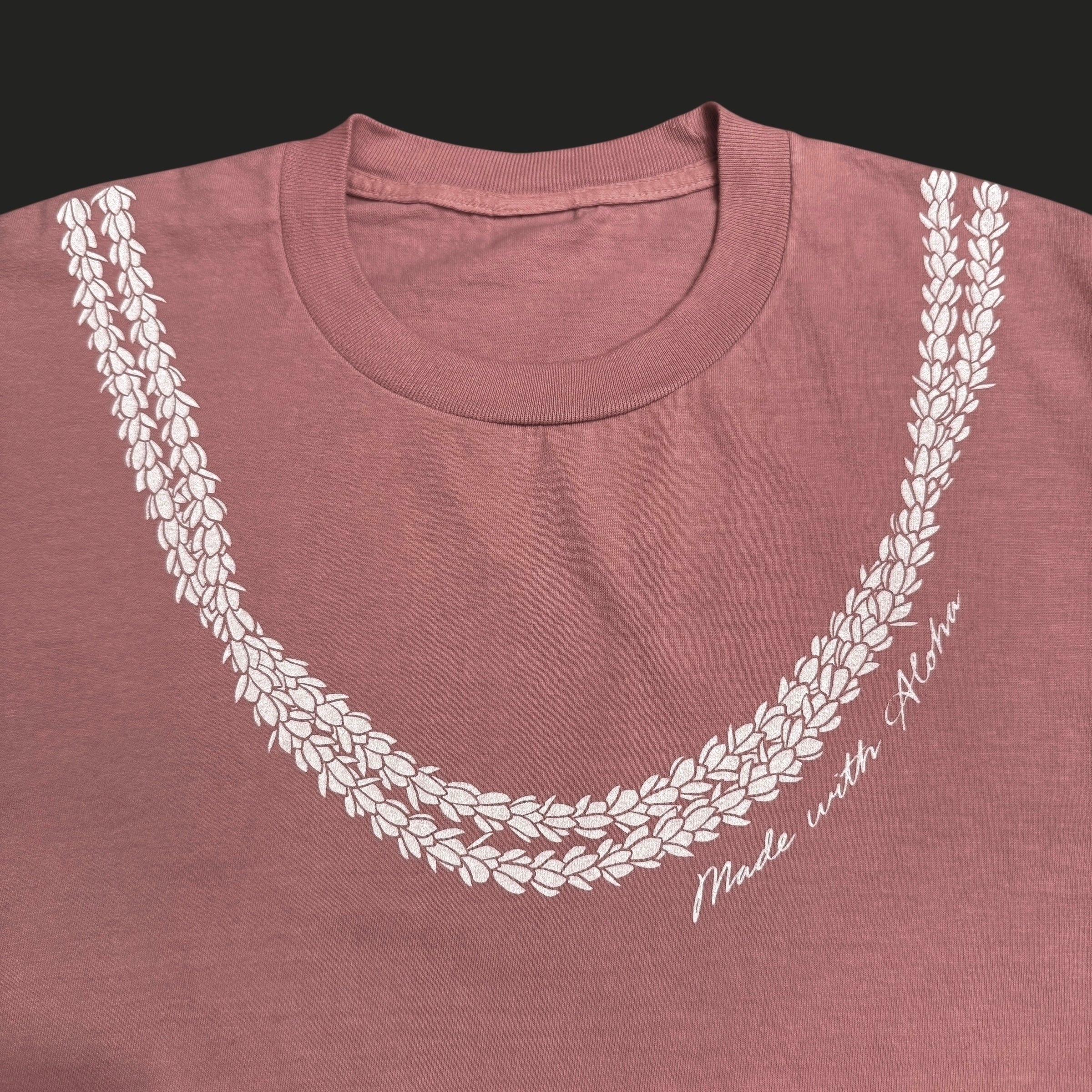 Made with Aloha Pikake Lei | Heavyweight Tee