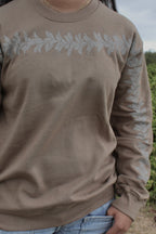 Wrapped in Plumeria | Crewneck