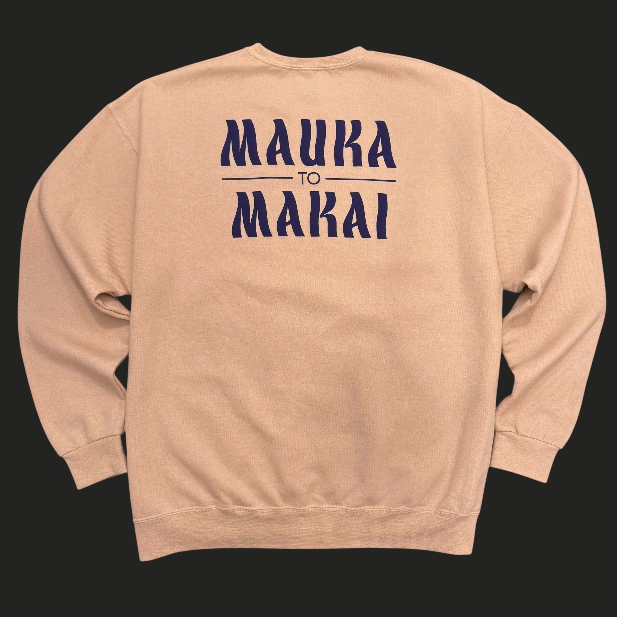 Mauka to Makai | Puff Ink Crewneck