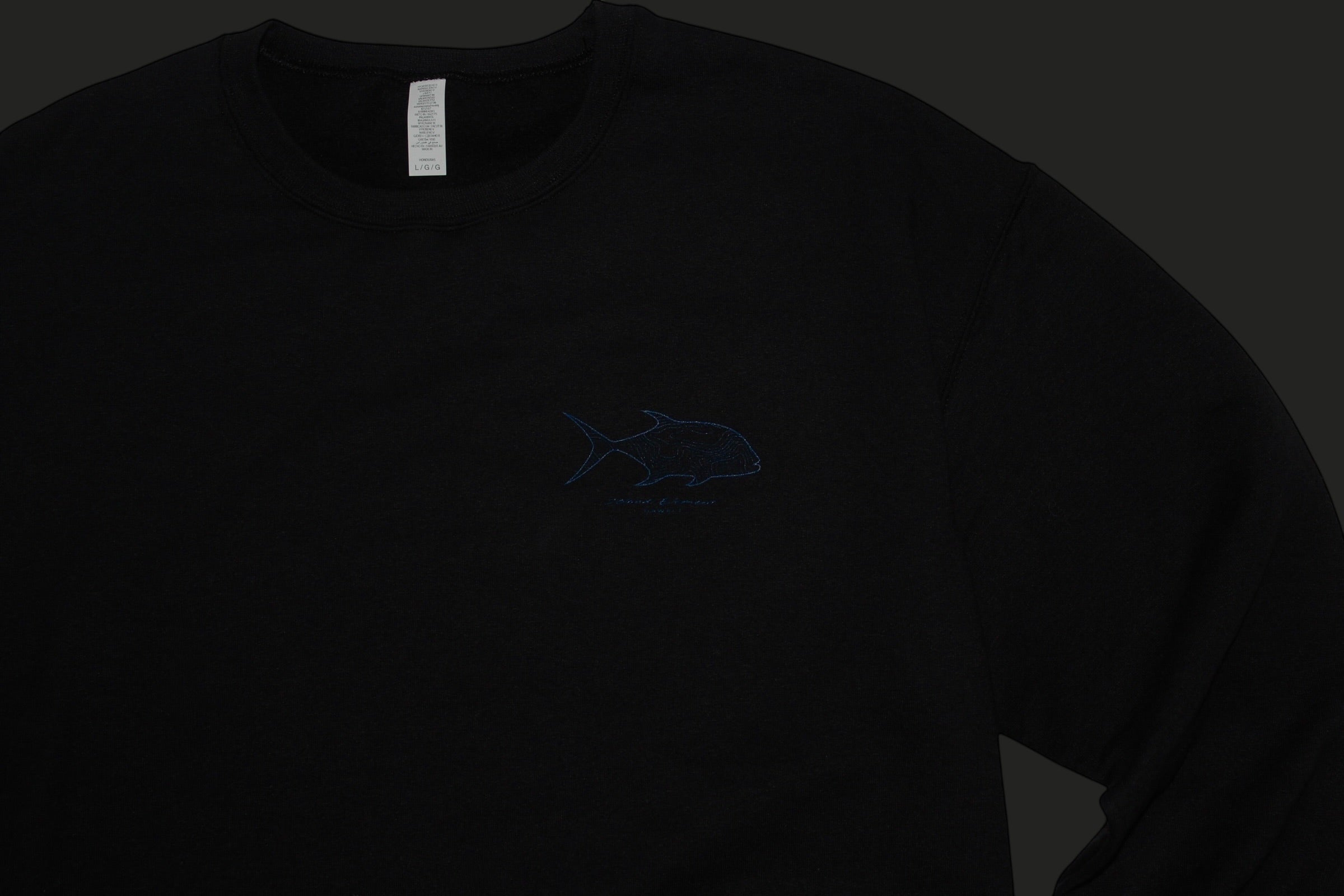 Ulua Sea Topography | Crewneck