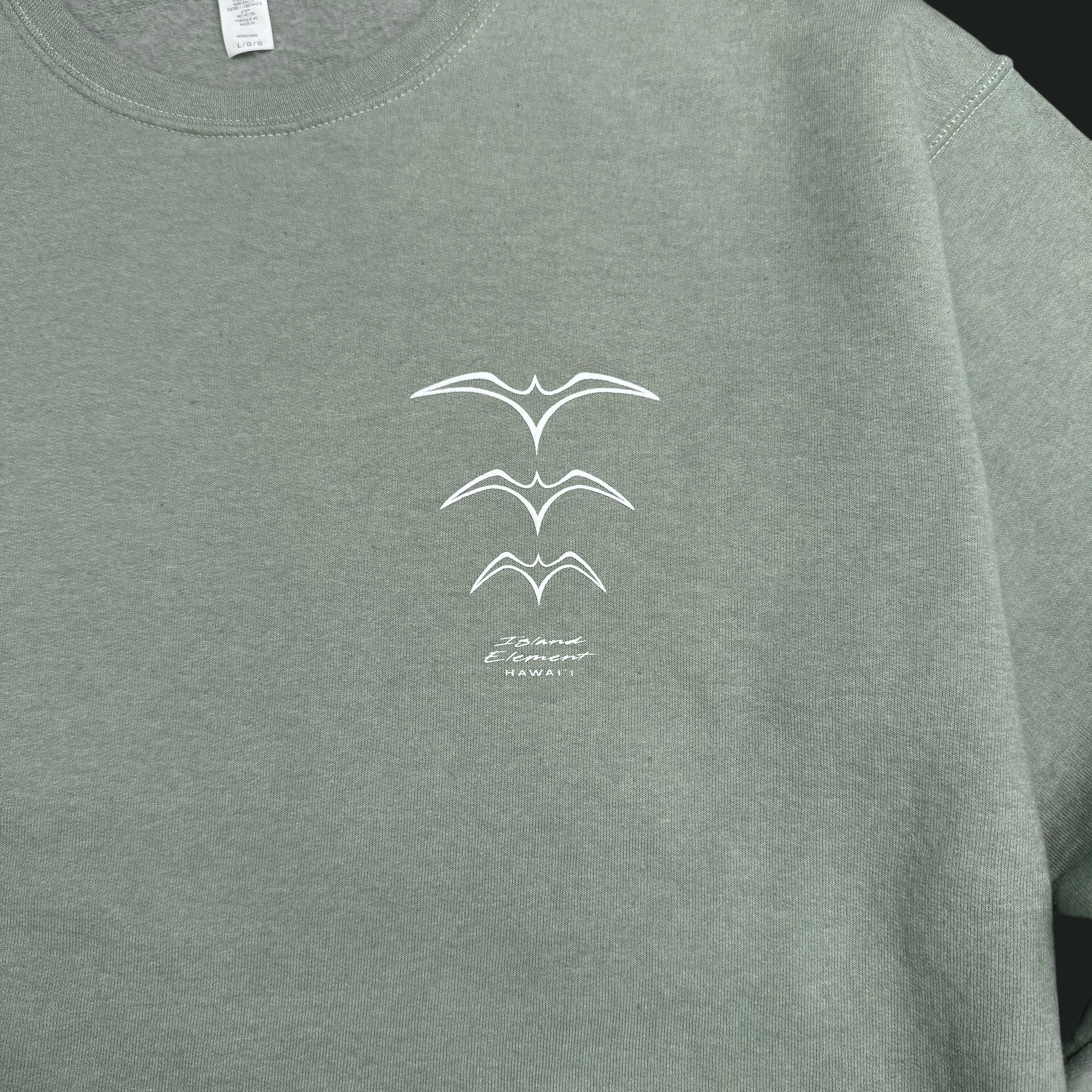 'Iwa Flight | Puff Ink Crewneck