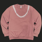 Made with Aloha Pikake Lei | Puff Ink Crewneck