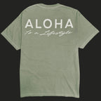 Aloha Is a Lifestyle | Puff Ink Heavyweight Tee