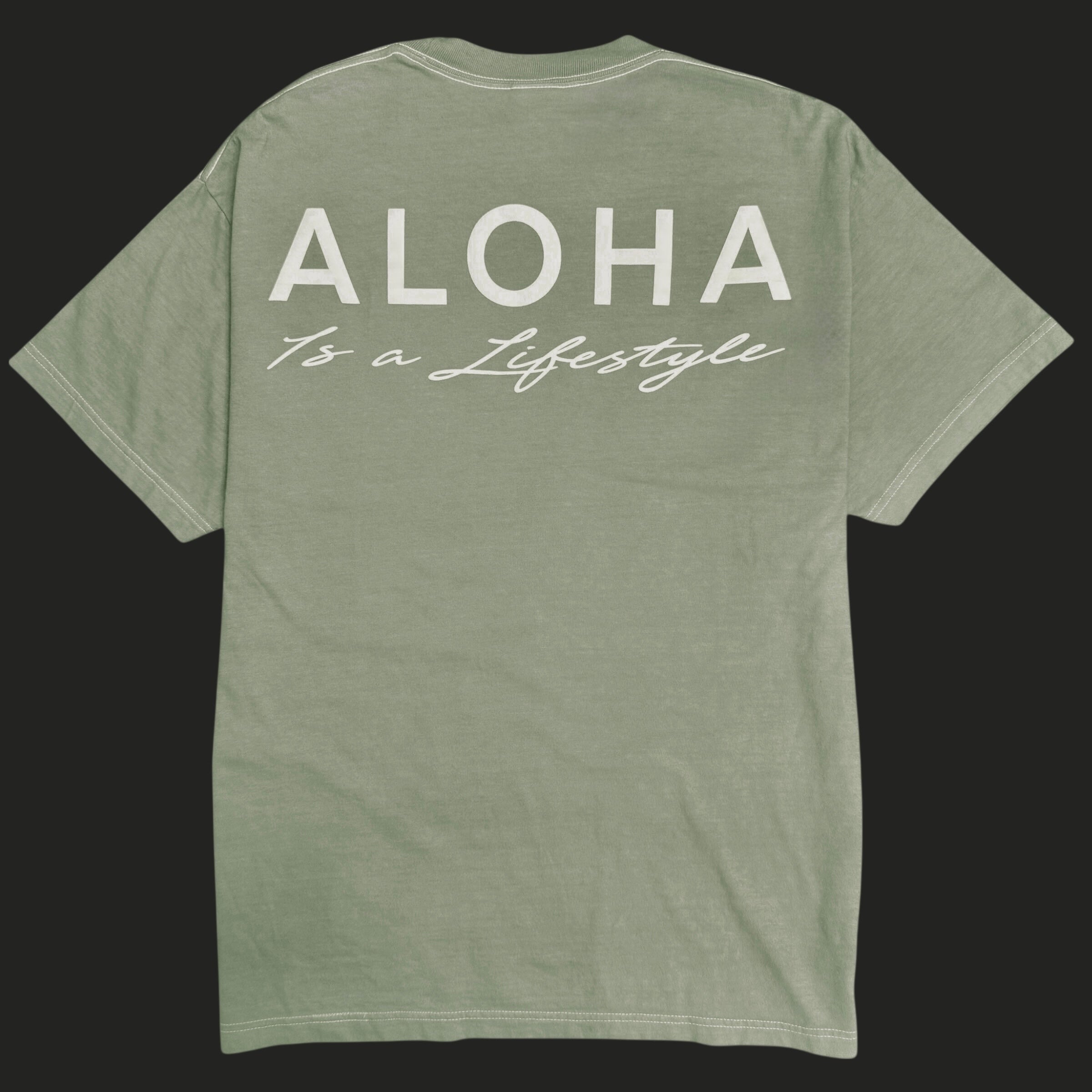 Aloha Is a Lifestyle | Puff Ink Heavyweight Tee