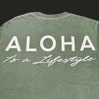 Aloha Is a Lifestyle | Puff Ink Heavyweight Tee
