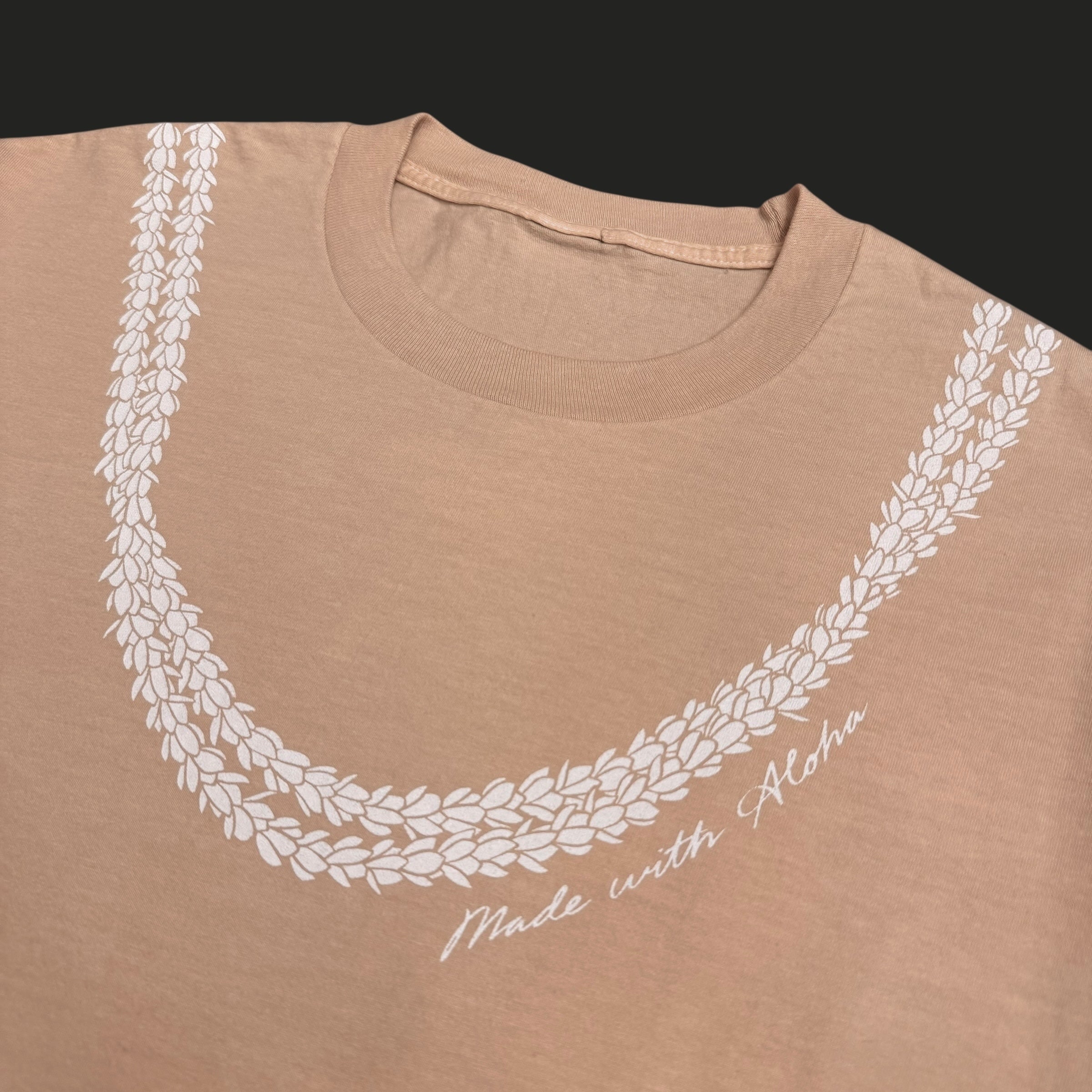 Made with Aloha Pikake Lei | Heavyweight Tee