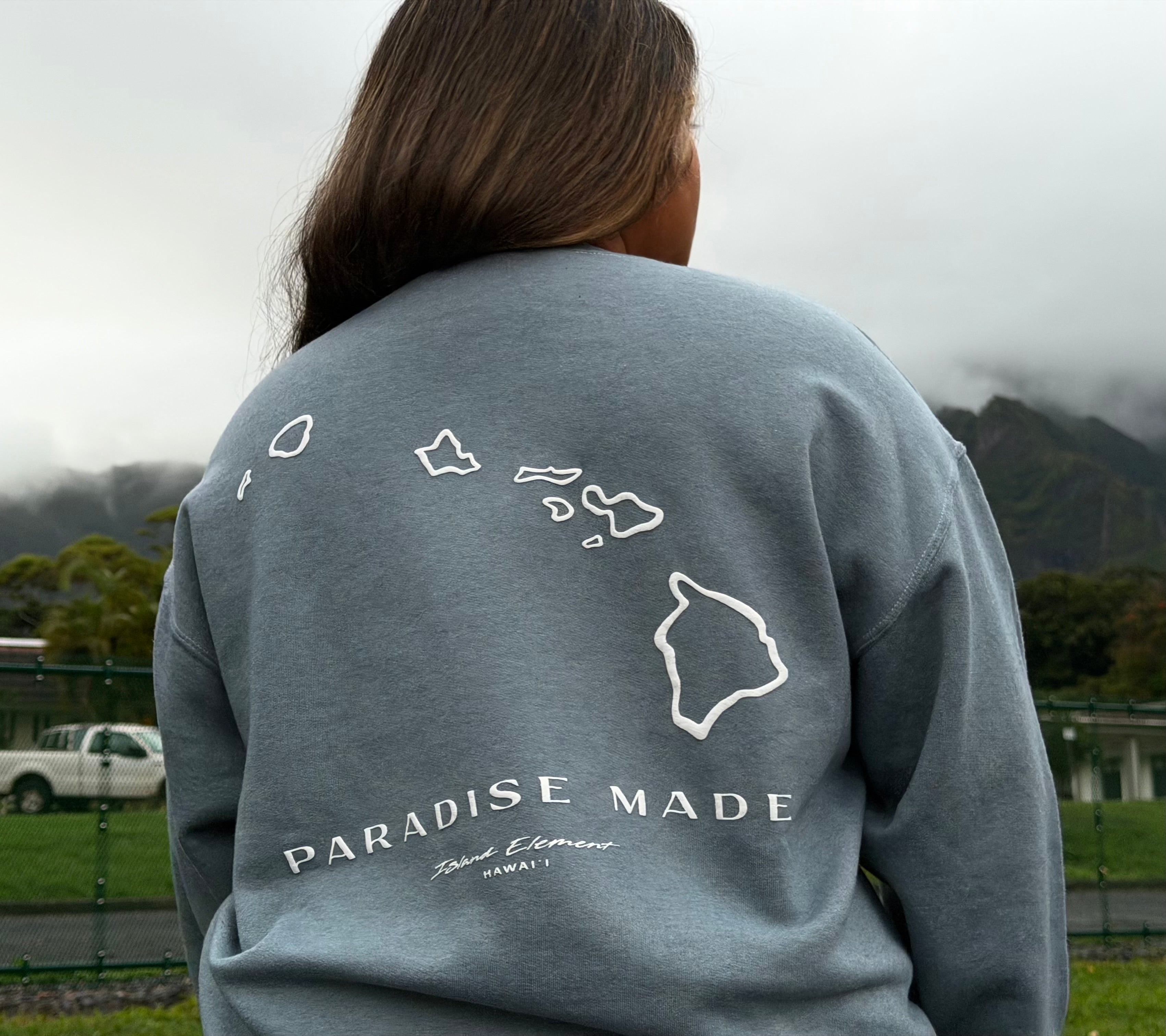 Paradise Made | Puff Ink Crewneck