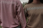 Wrapped in Plumeria | Crewneck