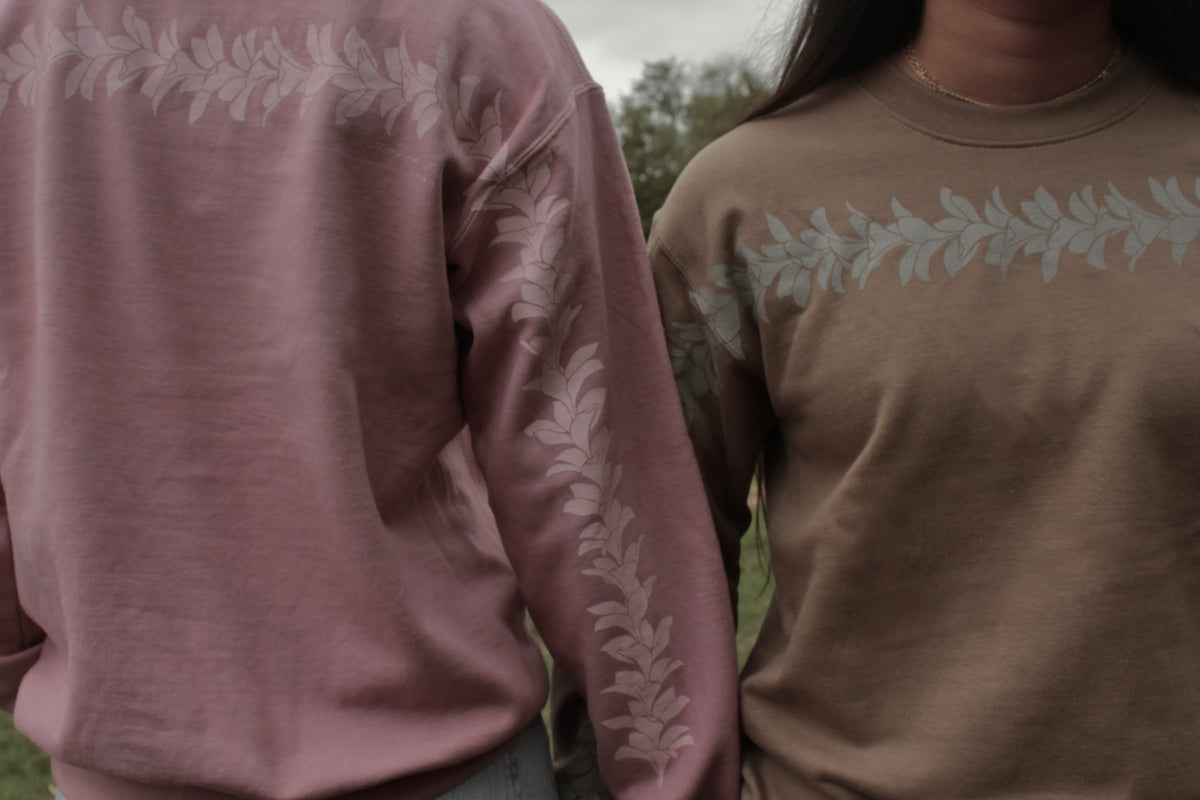 Wrapped in Plumeria | Crewneck