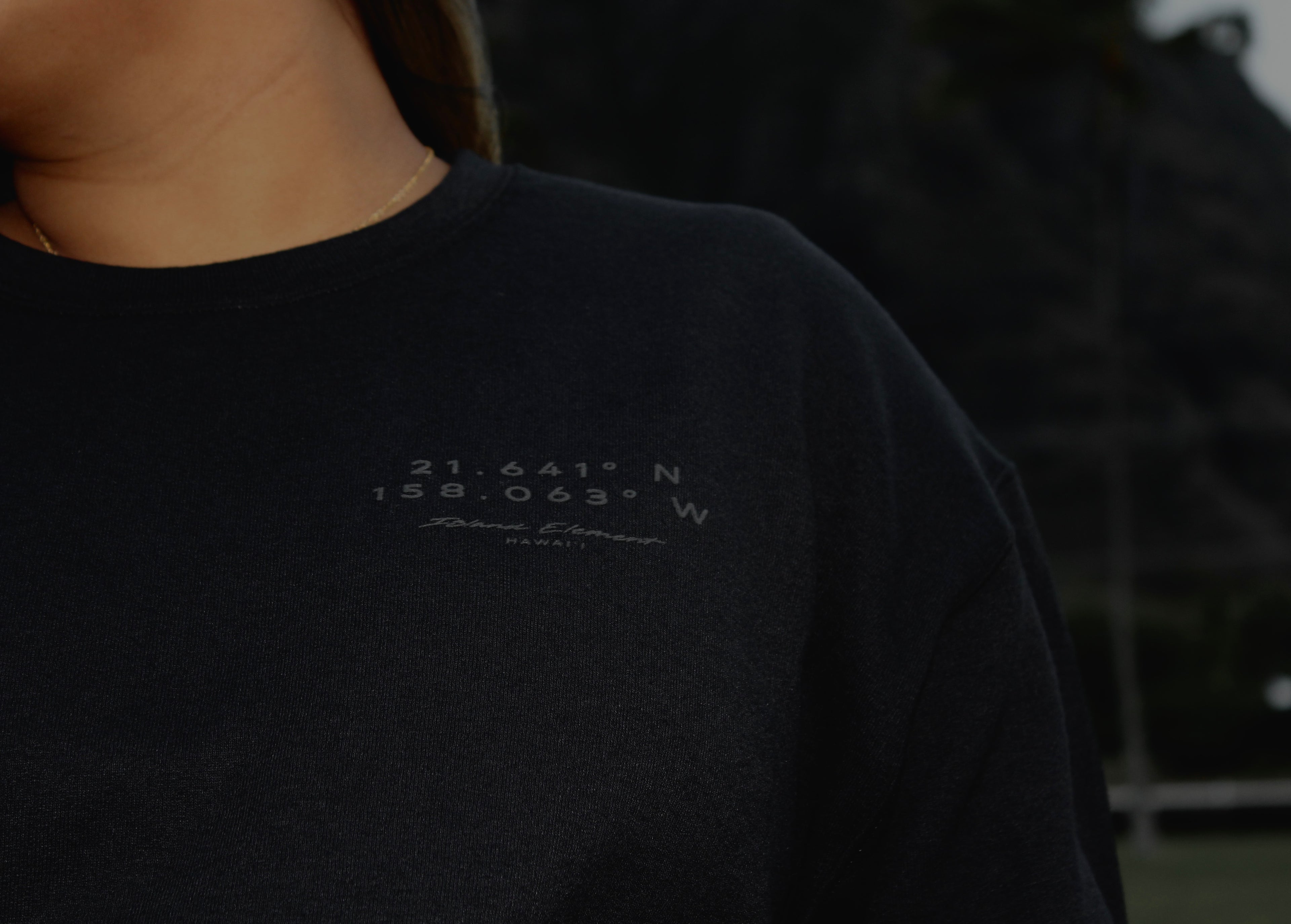 Topography | Puff Ink Crewneck