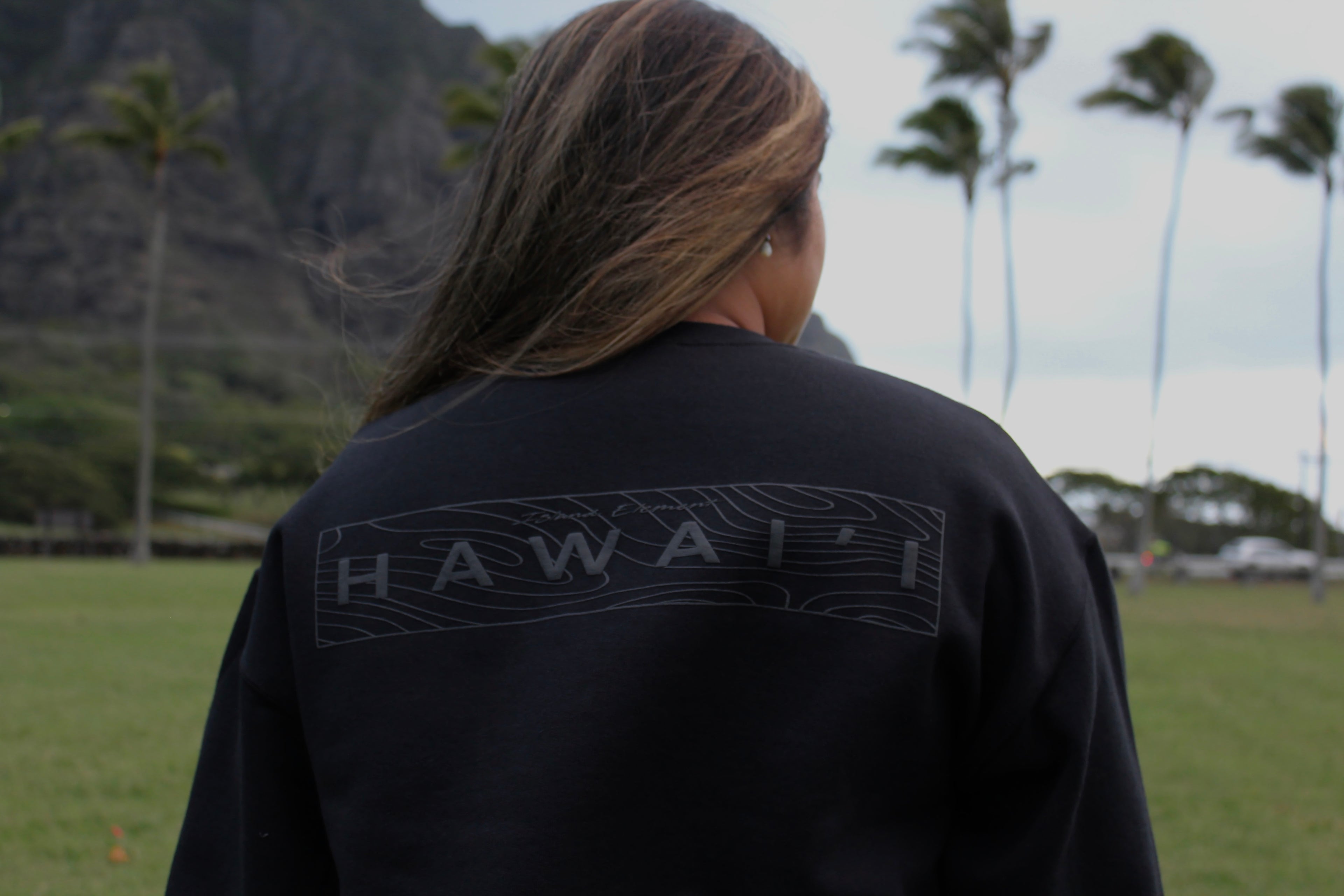 Topography | Puff Ink Crewneck