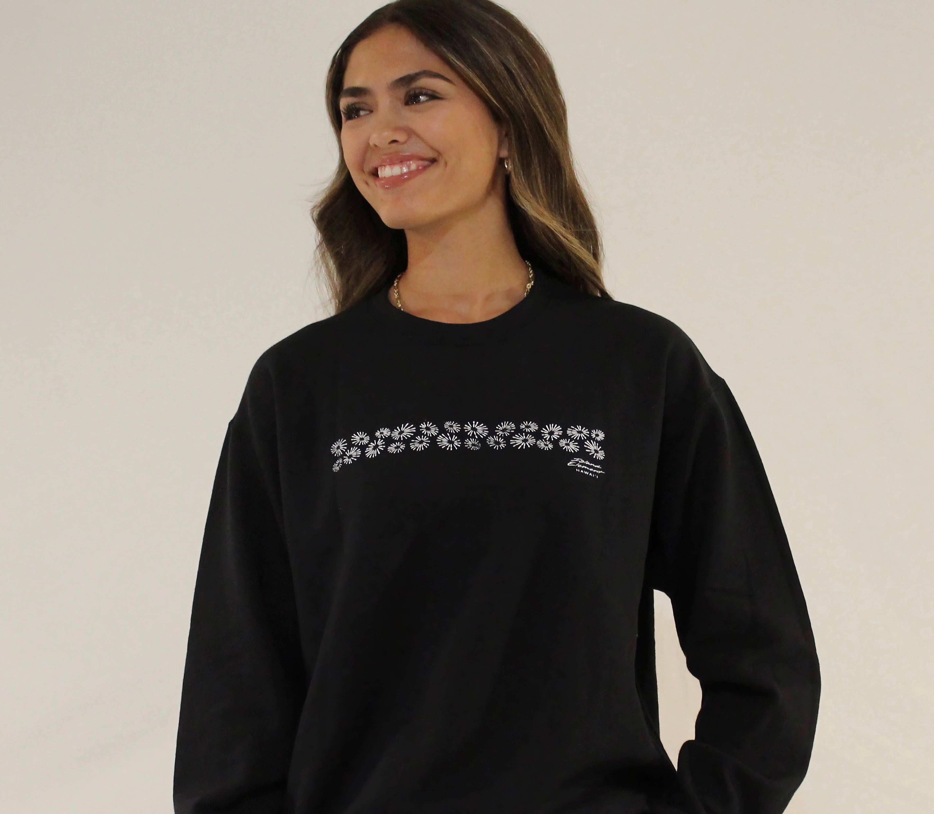 ‘Opihi | Puff Ink Crewneck